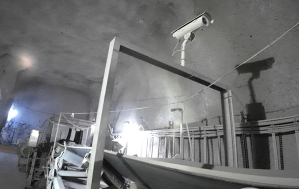 Underground  video surveillance coverage
